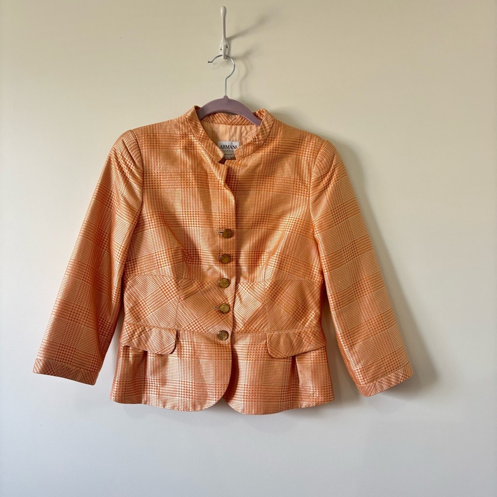 Armani Collezioni Women's Peach Blazer